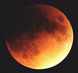 Figuur 2: Een maansverduistering.