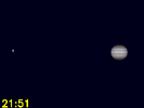 Ganymedes bij Callisto