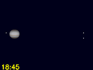 Ganymedes bij Callisto