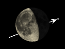 De Maan bedekt 29 Cancri