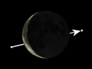 De Maan bedekt 60 Cancri