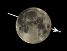 De Maan bedekt Torcularis Septentrionali