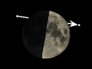 De Maan bedekt 63 Tauri