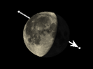 De Maan bedekt 31 Arietis