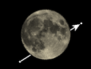 De Maan bedekt λ Virginis