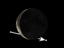 De Maan bedekt 118 Tauri