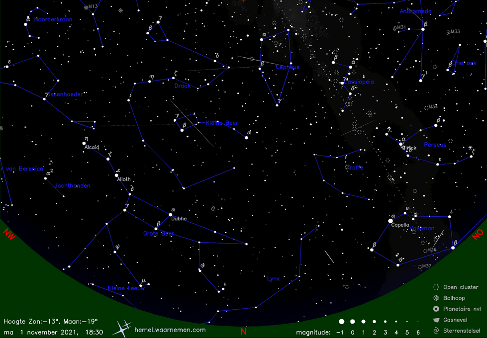Maandelijkse hemelkaart - afbeelding niet gevonden, klik om te sluiten