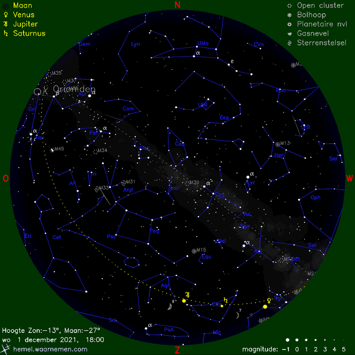 Maandelijkse hemelkaart - afbeelding niet gevonden, klik om te sluiten