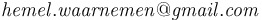 E-mailadres