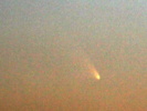 Voorbeeld van een komeet