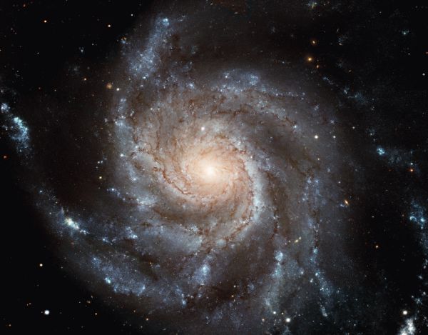 Het spiraalstelsel M101