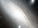 DSS-foto van het sterrenstelsel M31
