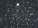 DSS-foto van de open cluster M46