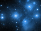 DSS-foto van de open cluster M45