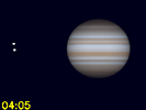 Ganymedes bij Callisto