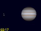 Io bij Callisto