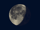 Maan in het perigeum