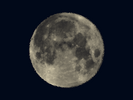 Maan in het perigeum