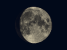 Maan in het perigeum