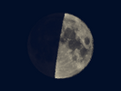 Maan in het perigeum