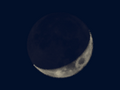 Maan in het perigeum