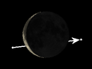 De Maan bedekt SAO 96985