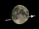 De Maan bedekt SAO 94942