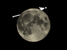 De Maan bedekt SAO 96985