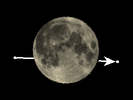De Maan bedekt SAO 94112