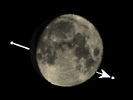De Maan bedekt SAO 146062