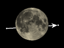 De Maan bedekt 115 Tauri