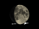 De Maan bedekt SAO 96409