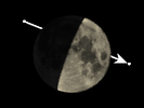 De Maan bedekt SAO 145992