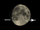 De Maan bedekt 111 Tauri