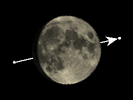 De Maan bedekt 1 Cancri
