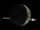 De Maan bedekt θ 2 Tauri