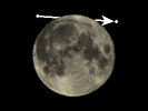 De Maan bedekt Aldebaran