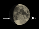 De Maan bedekt 130 Tauri