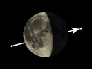 De Maan bedekt 24 (Scorpii)/Ophiuchi