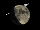 De Maan bedekt SAO 138933