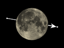 De Maan bedekt π Capricorni