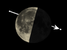 De Maan bedekt 5 Tauri