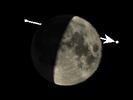 De Maan bedekt SAO 93320