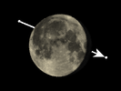 De Maan bedekt ξ 2 Ceti