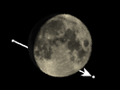De Maan bedekt SAO 93320