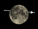 De Maan bedekt SAO 187468