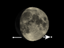 De Maan bedekt SAO 78045
