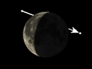 De Maan bedekt 13 Tauri