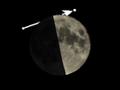 De Maan bedekt ω Cancri