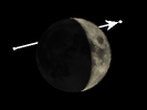 De Maan bedekt SAO 79650